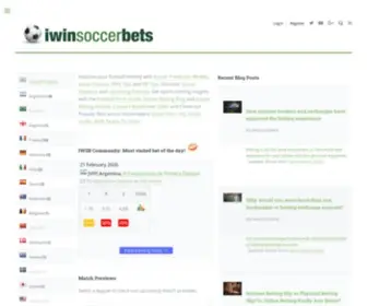 Iwinsoccerbets.com Screenshot