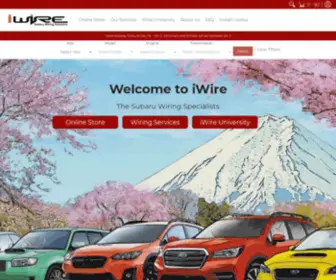 Iwireusa.com(IWire Subaru Wiring Solutions) Screenshot