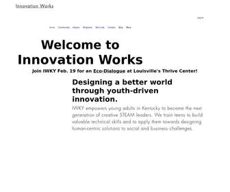 Iwky.org(Innovation Works) Screenshot