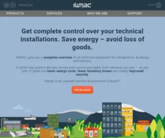 Iwmac.com(Get complete control over your technical installations) Screenshot