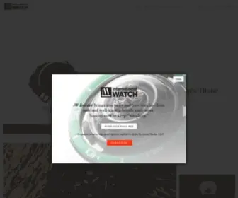 Iwmagazine.com(The definitive source for watch enthusiasts) Screenshot