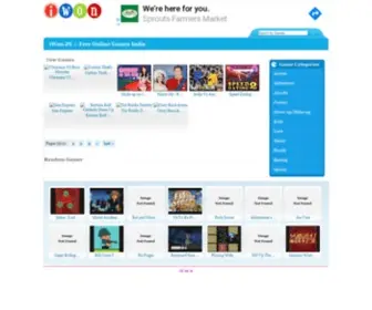 Iwon.in(Free Online Games India) Screenshot