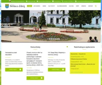 Iwonicz-Zdroj.pl(Uzdrowisko) Screenshot