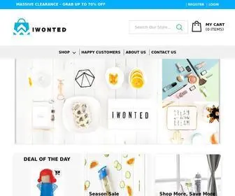 Iwonted.com(Innovative, trending and fun gift ideas) Screenshot