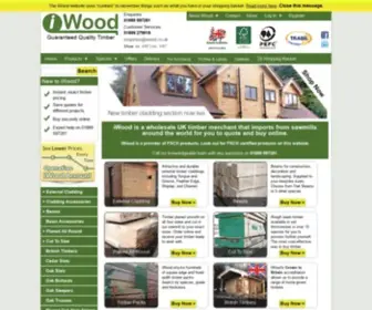 Iwood.co.uk(IWood Timber Merchants) Screenshot