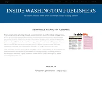 Iwpnews.com(Inside Washington Publishers) Screenshot