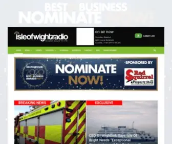 Iwradio.co.uk(Isle Of Wight Radio News) Screenshot