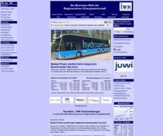 IWR.de(IWR Online Nachrichten) Screenshot