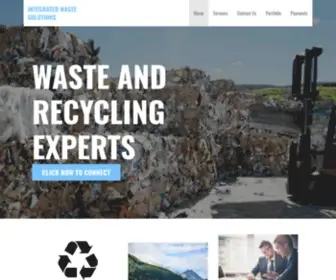 IWS-Waste.com(Integrated Waste Solutions) Screenshot