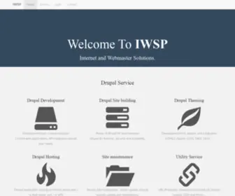 IWSP.net(Internet and Webmaster Solutions) Screenshot
