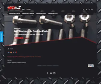 IWT-Customparts.com(IWT Motorcycle Custom Parts) Screenshot