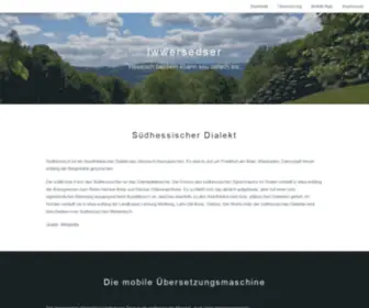 IWWersedser.de(Der Iwwersedser) Screenshot