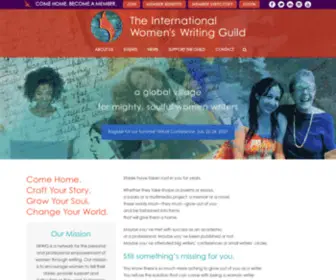 IWWG.org(The International Women's Writing Guild) Screenshot