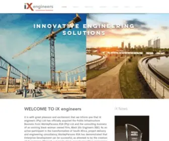 Ixengineers.co.za(IX engineers) Screenshot