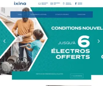 Ixina.lu(Cuisiniste Luxembourg) Screenshot