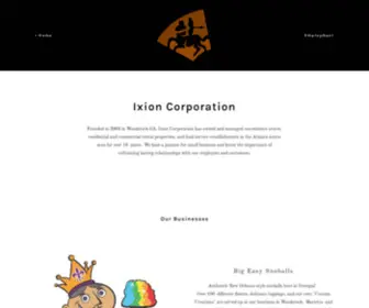 Ixioncorp.net(Ixion Corporation) Screenshot