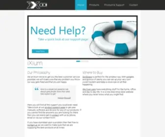 Ixium.co.uk(iXium) Screenshot