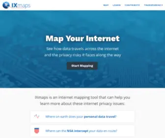 Ixmaps.ca(Home) Screenshot