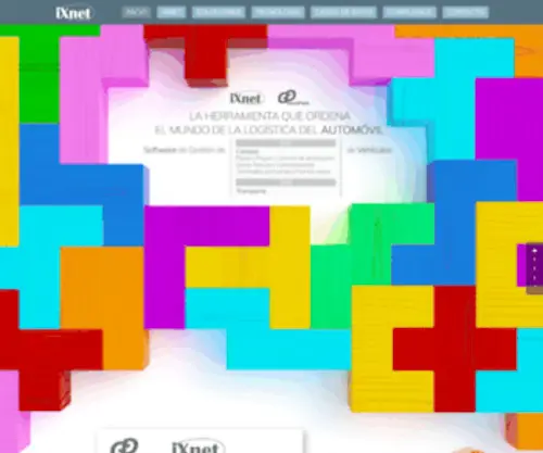 Ixnet.es(Software de Gestión de Patios y Terminales Portuarias de Vehícuos y Mercancía Rodada) Screenshot