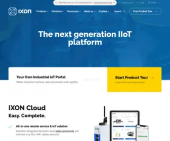 Ixon.cloud(No-code IoT platform for machine manufacturers) Screenshot