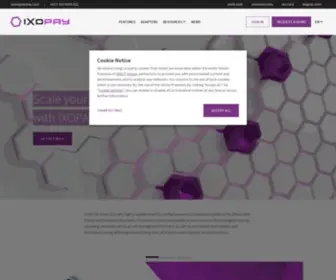 Ixopay.com(Your global Payment Orchestration Platform) Screenshot