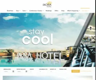 Ixorahotel.com(The Ixora Hotel Prai) Screenshot