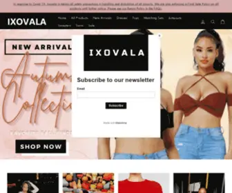 Ixovala.com(One Stop Shop for Women's Clothing Fashion) Screenshot