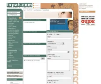 Ixpat.com(Amsterdam classifieds & community) Screenshot