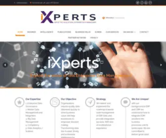 Ixperts.nl(The objective of Informatica Experts BV Informatica) Screenshot