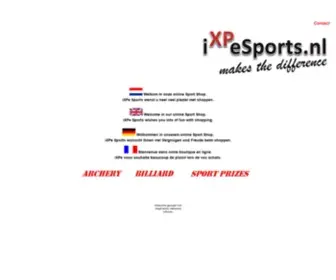 Ixpesports.nl(Dit is een titel) Screenshot