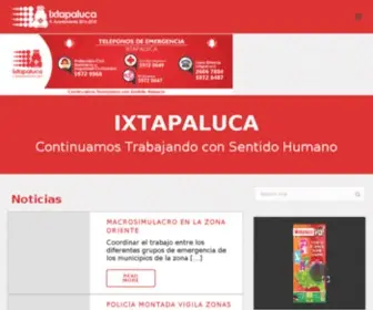 Ixtapaluca.gob.mx(Gobierno con Sentido Humano) Screenshot