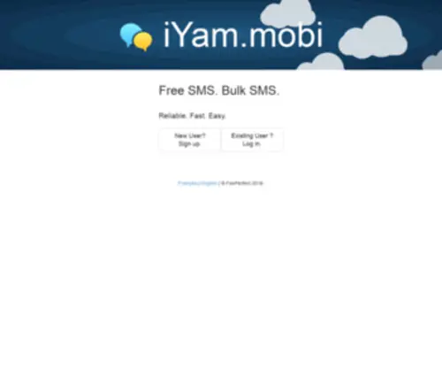 Iyam.mobi(Free SMS) Screenshot