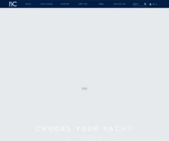 Iyc.com(Luxury Yachting Worldwide) Screenshot