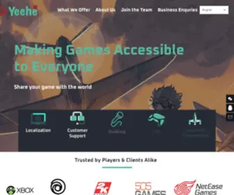 Iyeehe.com(Game Localization) Screenshot