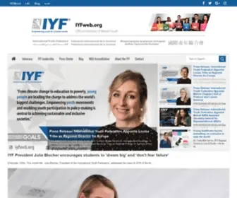 Iyfweb.org(IYF) Screenshot