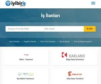 Iyibiris.com.tr(İş İlanları) Screenshot