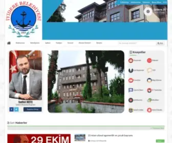 Iyidere.bel.tr(Yidere Belediyesi) Screenshot