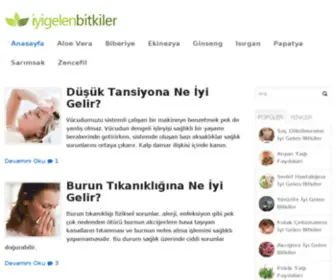 Iyigelenbitkiler.com(Iyi gelen bitkiler) Screenshot