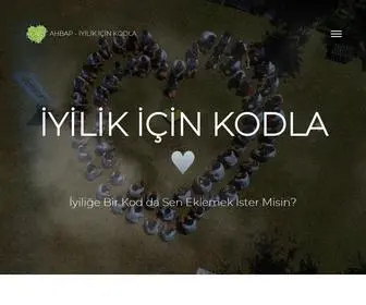 Iyilikicinkodla.com(İyilik İçin Kodla) Screenshot