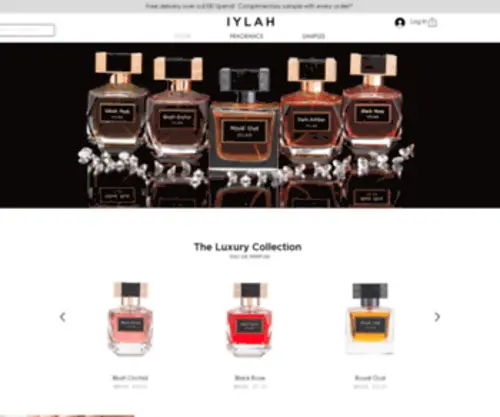 Iylah.com(Fragrance) Screenshot