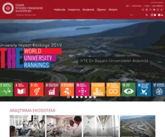 Iyte.edu.tr(İYTE Ana Sayfa) Screenshot