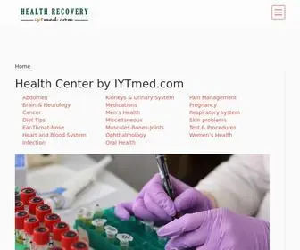 Iytmed.com(Health Center by) Screenshot
