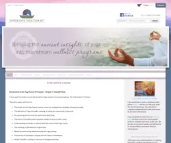 Iytyogatherapy.com(Front page) Screenshot