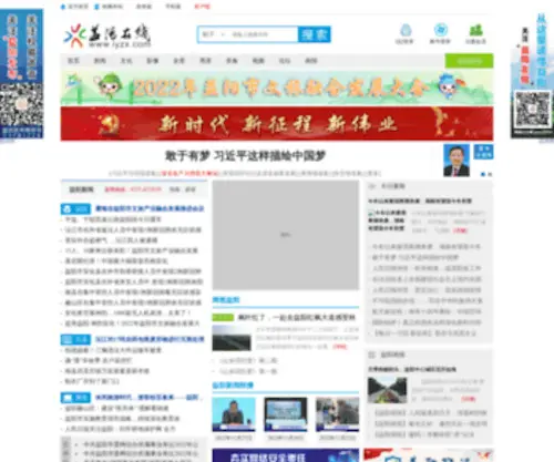 Iyzx.com(益阳对外宣传网站) Screenshot