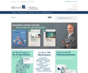 IZ-Shop.de(Immobilien Bücher) Screenshot