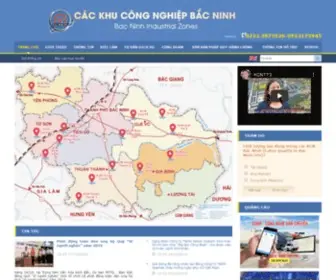 Izabacninh.gov.vn(Các) Screenshot