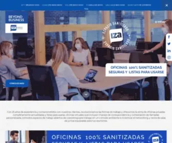 IzABC.com.mx(IZA Business Centers) Screenshot