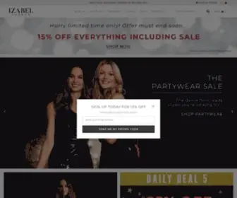 Izabel.com(Izabel London) Screenshot