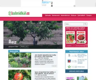 Izahradkar.cz(Internetový Zahrádkář poradí v sadu) Screenshot