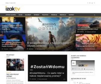 Izaktv.pl(Strona główna) Screenshot